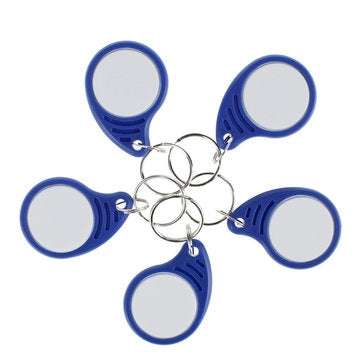 5Pcs RFID IC Keyfobs 13.56 MHz Keychains NFC Key Card ISO14443A MF Classi For Smart Access Control S