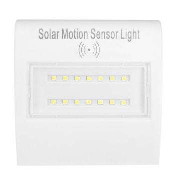 3W Solar Powered 14 LED Radar Motion Sensor Wall Light Waterproof Outdoor Garden Security Lamp