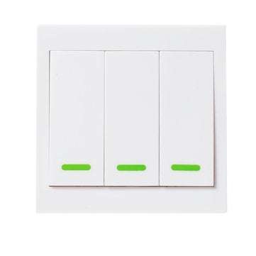 3pcs 3CH Wireless Remote Transmitter Sticky RF TX Smart For Home Living Room Bedroom 433MHZ 86 Wall