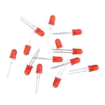 600pcs 5MM Red LED Diode Round Diffused Red Color Light Lamp F5 DIP Highlight