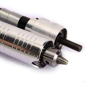 6mm Electric Grinder Extension Flexible Shaft with 0.3-4mm Key Chuck for Rotary Grinder Tool