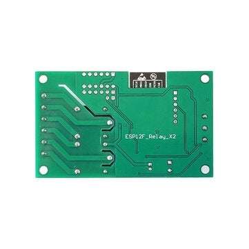 5Pcs 5V/8-80V Power Supply ESP8266 WIFI Dual Relay Module ESP-12F Development Board Secondary Develo