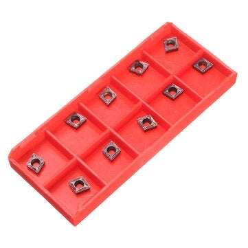 4pcs 7/8/10/12mm SCLCR06 Lathe Boring Bar Turning Tool With 10pcs CCMT0602 Inserts