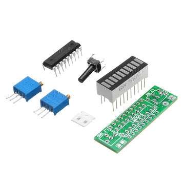 5pcs Green LM3914 Battery Capacity Indicator Module LED Power Level Tester Display Board