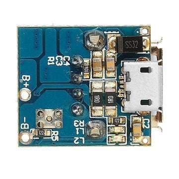 5pcs 5V Lithium Battery Charger Step Up Protection Board Boost Power Module Micro USB Li-Po Li-ion 1