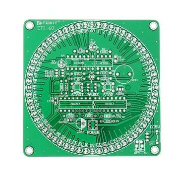 5pcs EQKIT 60 Seconds Electronic Timer Kit DIY Parts Soldering Practice Board