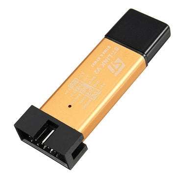 5pcs 3.3/5V XTW ST-LINK V2 STM8/STM32 Simulator Programmer Downloader Debugger With 20cm Dupont Wire