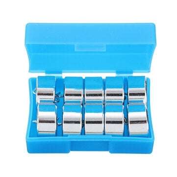 8Pcs Lab Spring Balance Hook Weight Set Force Meter Gauge Dual Scale Spring Dynamometer 1N 2.5N 5N 1