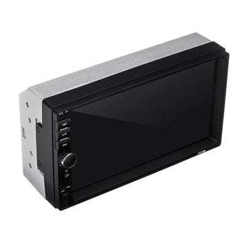 7018B 7 Inch Double Din Car MP5 Player IPS Full View Touch Screen Stereo FM Radio bluetooth with Bac