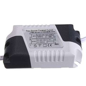 9W LED Dimmable Driver Transformer Power Supply For Bulbs AC85-265V