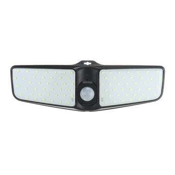 80 LED Solar Wall Lights Outdoor Security Lighting Nightlight Motion Sensor Lamp Waterproof IP65 Gar