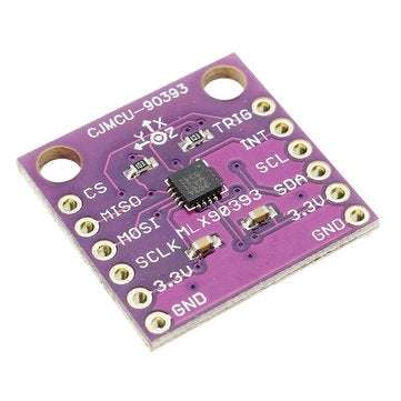 CJMCU-90393 MLX90393 Digital 3D Hall Sensor Displacement Angle Rotate 3D Position