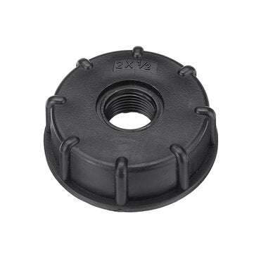 1/2 Inch S60x6 IBC Brass Water Tank Adapter Double Head Tap Outlet Replacement Valve Fitting for Gar