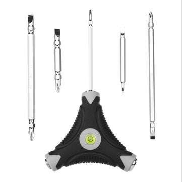 10 In 1 Household Precision Screwdriver Set With Spirit Level Strength Saving Structure Screw Driver