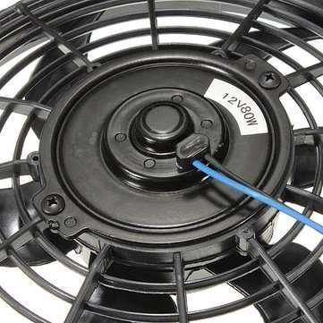 10 Inches 12V Slim Reversible Electric Radiator Cooling Fan Push Pull