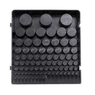 70x220x200mm Plastic Milling Cutter Storage Box Tap Reamer Turning Tool Holder Drill Bits Storage CN