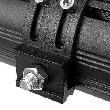 7 Inch Spot LED Work Light Bar Tri Row 3030 72W 6000K for Offroad 4WD SUV