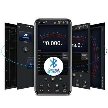 ANENG AN9002 Digital bluetooth True RMS Multimeter 6000 Counts Professional Auto Multimetro AC/DC Cu