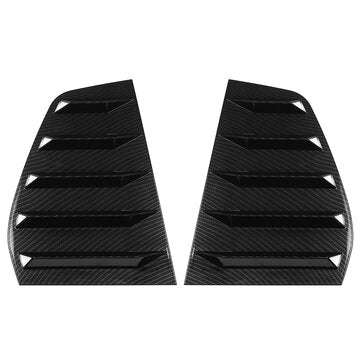 Carbon Look Window Louver Rear Side Vent Cover For VW GOLF 6 MK6 GTI R 2010-2014