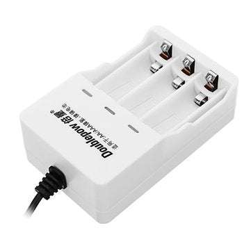 Doublepow U03 3 Slot USB 1.2V NI-MH Ni-Cd AA AAA Rechargeable Battery Charger