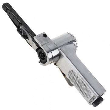 Linear 7100 10mm Pneumatic Air Belt Sander Drawing Machine Polishing Grinding Die-casting Aluminum T