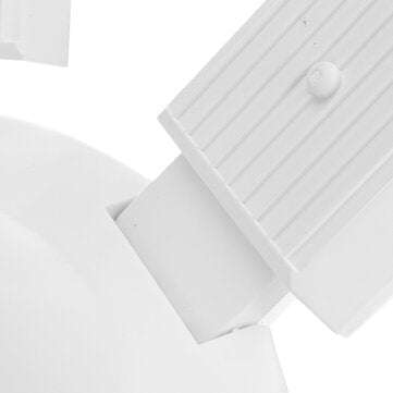 Folding Garage Work Light E27 Bulb Ceiling Lamp Workshop Warehouse Ceiling Light