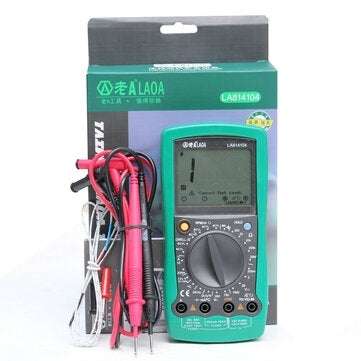 LAOA LA814104 Professional Multimeter Auto Repair Digital Multimeter Overload Protect Car Test
