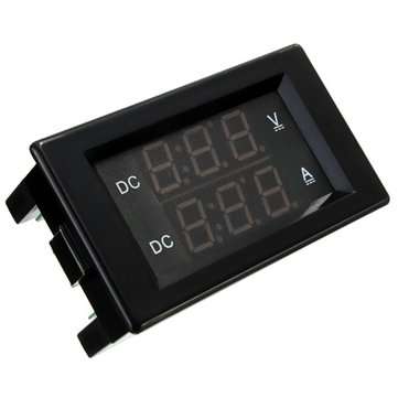 DANIU YB4835VA 0-100V 20A Double Display Volt Meterr Current Meter Digital LED