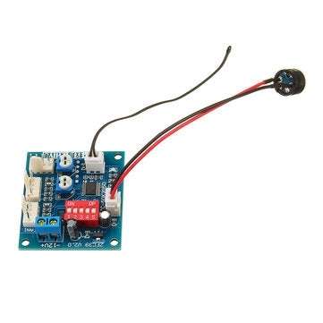 DC 12V Four Wire Thermostat PWM PC CPU Fan Temperature Control Speed Controller Module
