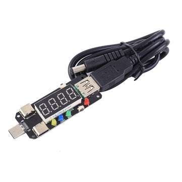XY-WPDT USB Charging Trigger Charger Voltmeter Ammeter 5V/9V/12V/15V/20V/PPS PD2.0 PD3.0 Type-C USB