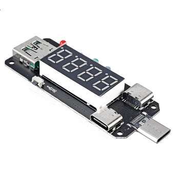XY-WPDT USB Charging Trigger Charger Voltmeter Ammeter 5V/9V/12V/15V/20V/PPS PD2.0 PD3.0 Type-C USB