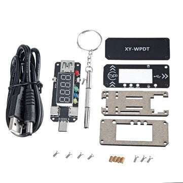 XY-WPDT USB Charging Trigger Charger Voltmeter Ammeter 5V/9V/12V/15V/20V/PPS PD2.0 PD3.0 Type-C USB