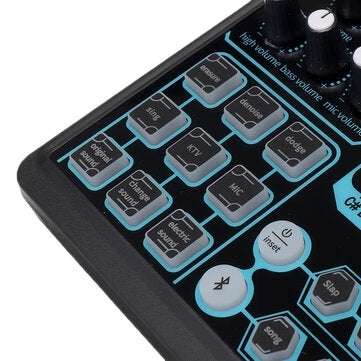 X9 MINI Computer External Mobile Phone Sound Card Repair Tone Mixer Suitable for Home Computer Recor