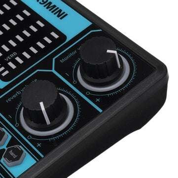 X9 MINI Computer External Mobile Phone Sound Card Repair Tone Mixer Suitable for Home Computer Recor