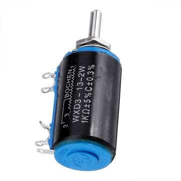 WXD3-13-2W Precision Potentiometer 1K 1K Ohm Wirewound Multi-Turn Potentiometer