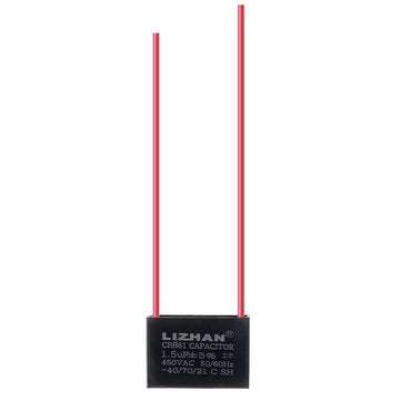 10pcs CBB61 450V 1.5uf Starting Capacitance AC Fan Capacitor CBB Motor Run Capacitor 450V 1.5F