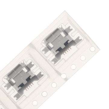 10pcs Micro Usb Microphone Female Socket 5P Gold Plated 1.27mm Sink Board 5 Pin 4 Feet Patch