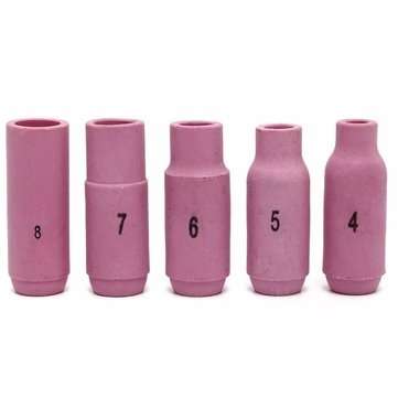 17Pcs TIG Welding Torch Cup Collet Body Nozzle Tungsten Kit WP-17 WP-18 WP-26