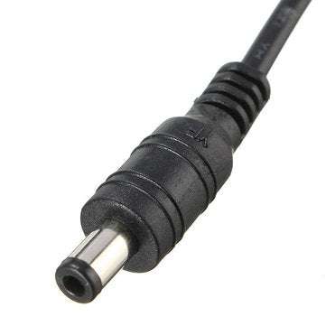 3pcs LUSTREON 5.5X2.1mm 30cm DC Power Supply Connector Switch Cable for 5050 3528 LED Strip Light