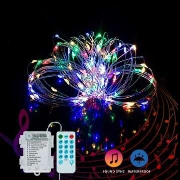 YOZATIA 50/100LEDs 32.8ft Christmas Decorative LED String L... (COLOR.: WHITE. | QUANTITY: 5M50LEDS)