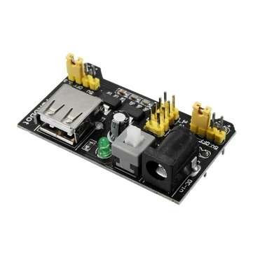Power Supply Module 830 Hole Breadboard Resistor Capacitor LED Kit