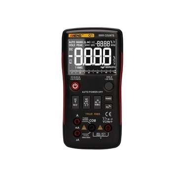 ANENG Q1 Digital Multimeter 9999 Analog Tester True RMS Professional Multimetro DIY... (COLOR.: RED)