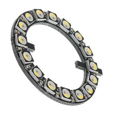 Ring 5V 16x 5050 RGB LED Board with Integrated Drivers Module  for Arduino - products that