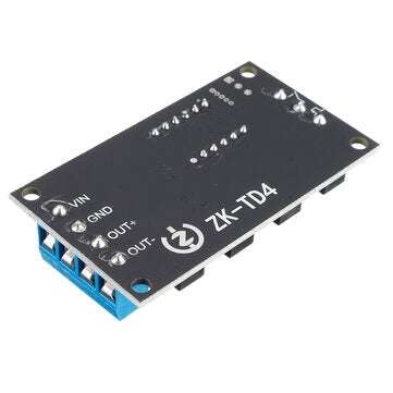ZK-TD4 DC 5V 12V 24V Trigger Cycle Timer Delay Controller Module 15A 400W MOS Control Switch 16-Work