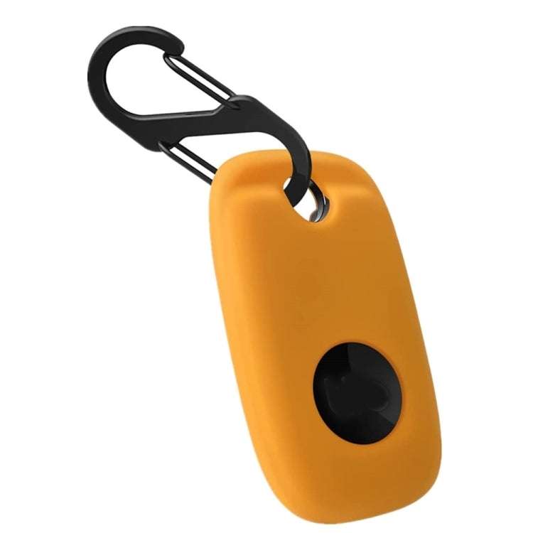 for Tile Mate Pro Tracker Silicone Case One-piece Design Protective Cover(Orange)