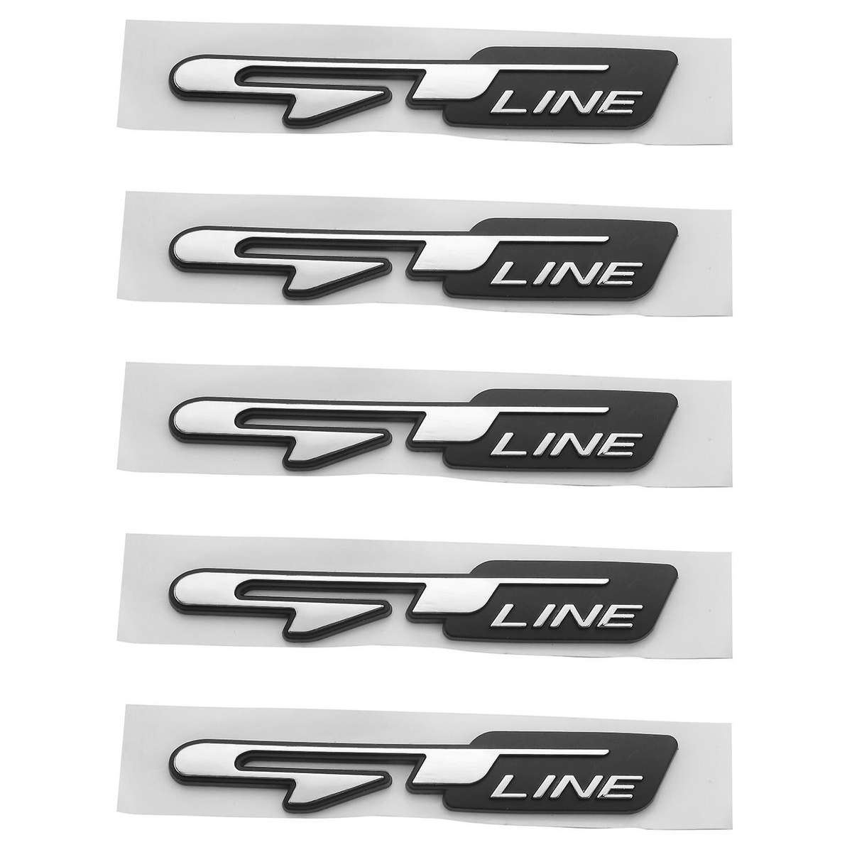 3d Car Letters Sticker for Kia Rear Trunk Fender Stickers Gt Line