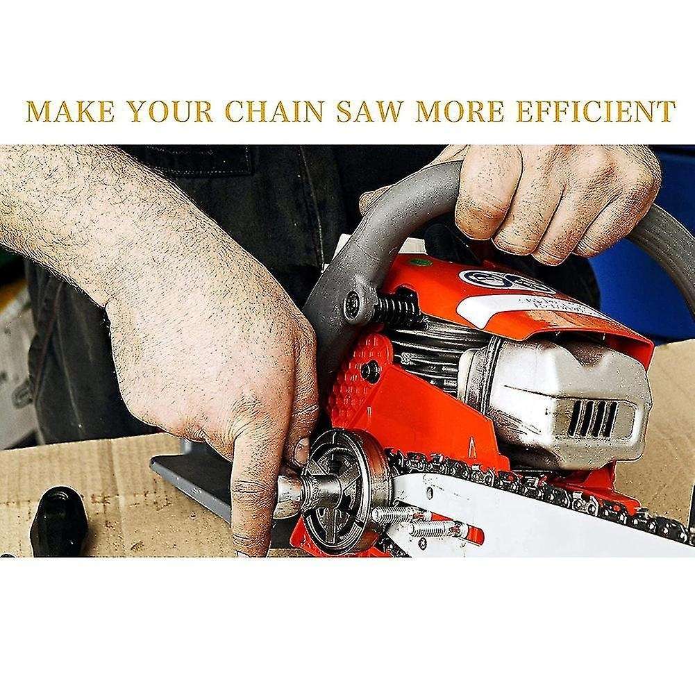 24 Pieces Diamond Chainsaw Sharpening Kit(5/32 Inch, 3/16 Inch)