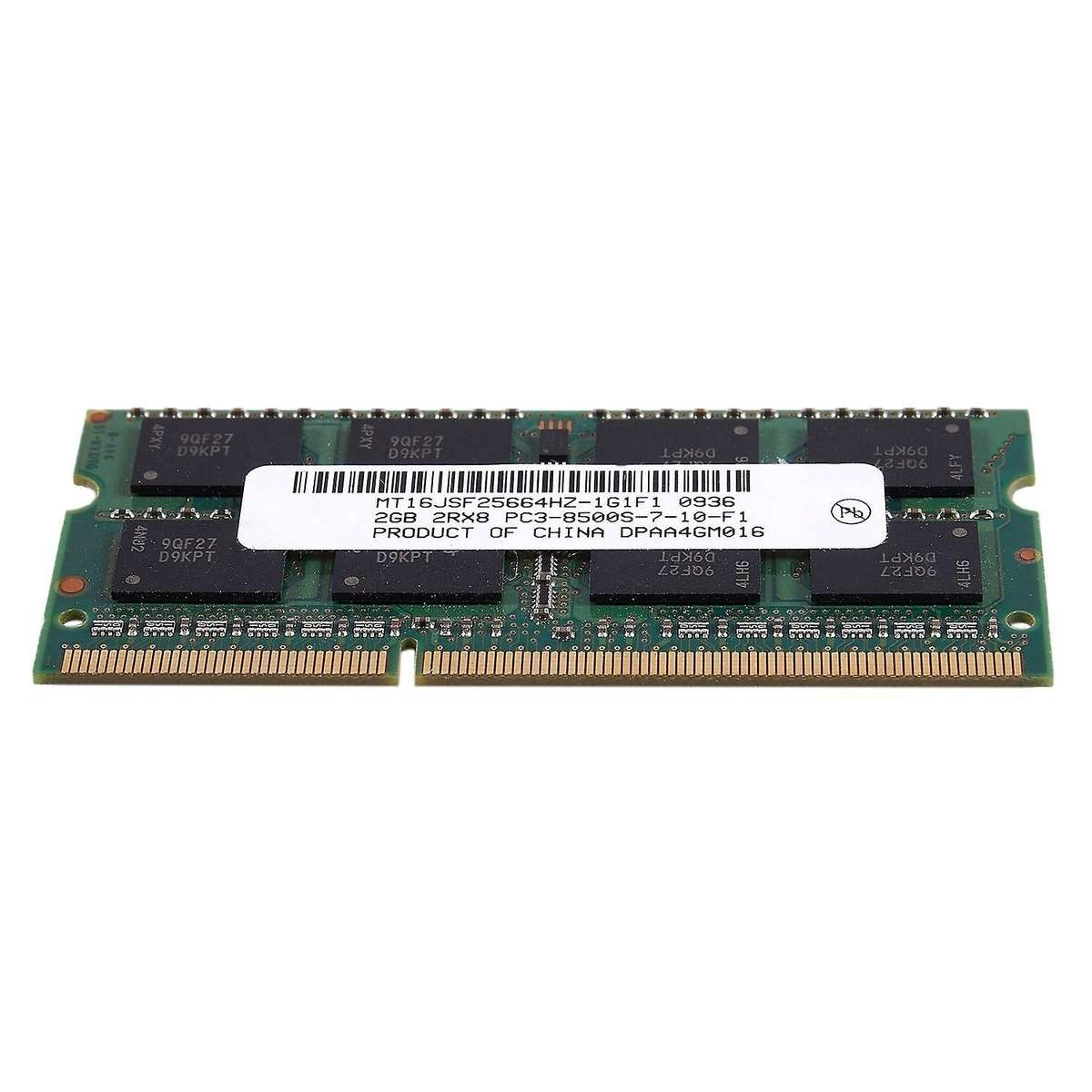 So-dimm Ddr3l Ddr3 1.5v Memory Ram for Laptop Notebook(2gb/1066)