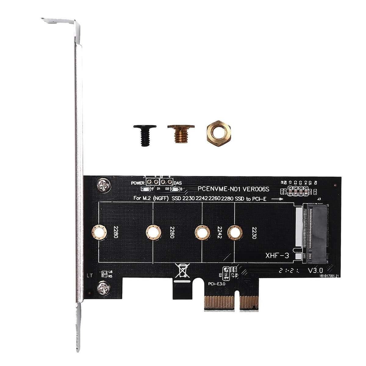 Add On Cards Pcie to M2 Adapter Pci Express 3.0 X1 Raiser Adapter