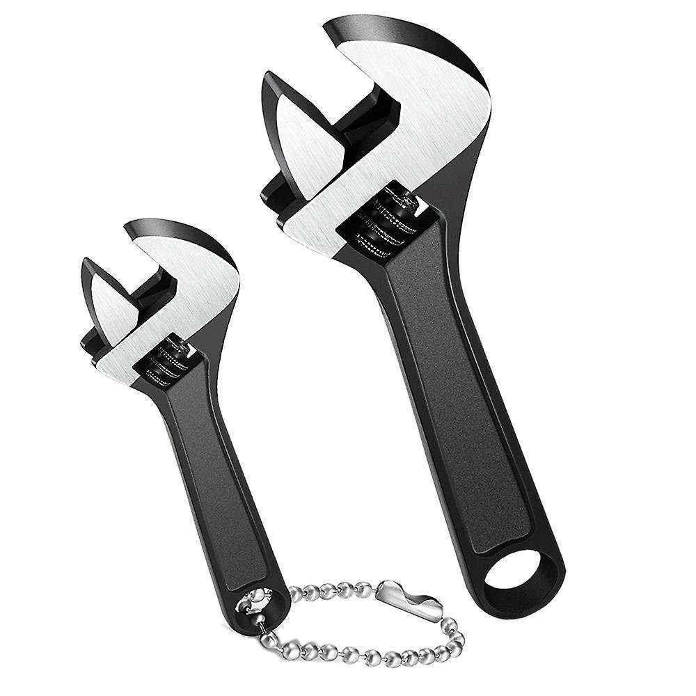 2pcs Hand Wrench Adjustable Spanner Hand Knurl Tool Adjustable